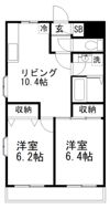 メゾンエトワルの間取り画像