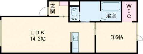 CLAIRE ⅩⅢの間取り画像