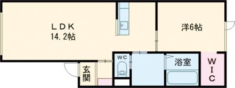 CLAIRE ⅩⅢの間取り画像