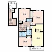 シャーメゾン西庄Ⅱの間取り画像