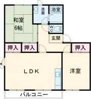 フレグランス東大池の間取り画像