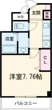 リヴィックスマンションの間取り画像