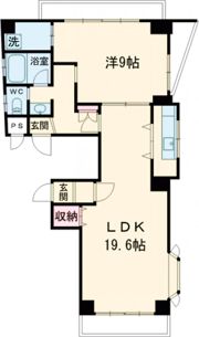 ブリリアント新神戸の間取り画像