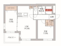 ALBA ESTの間取り画像