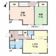 エステイト仙波 C棟の間取り画像