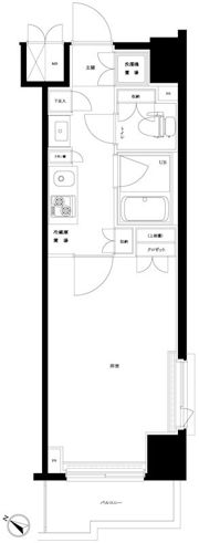 ルーブル多摩川南六郷の間取り画像