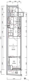 ベルシード板橋本町プレミアⅡの間取り画像