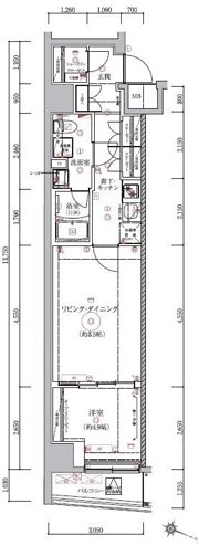 ベルシード板橋本町プレミアⅡの間取り画像