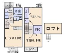 Forest大和Ⅱの間取り画像