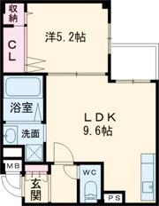 Urban Coat Fuseの間取り画像