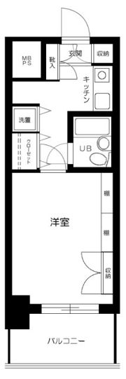コスモ田端の間取り画像