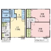 カーサ石堂の間取り画像