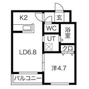 カハラ澄川の間取り画像