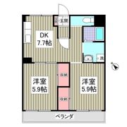 ホワイトパレスの間取り画像