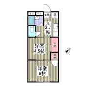 ヒルズ川口A 旧澤田ハイツA号棟の間取り画像