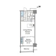 コンフォリア新宿イーストサイドタワーの間取り画像