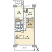 キャパシティの間取り画像