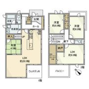 白山町2丁目戸建の間取り画像