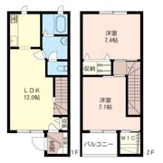 シャコンヌの間取り画像