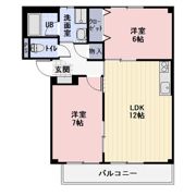 グランディール土屋の間取り画像