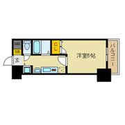 プレサンス名古屋STATIONビーフレックスの間取り画像