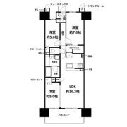 セントアイナ藤が丘 ヴァロ棟の間取り画像