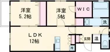 カズミマンションの間取り画像