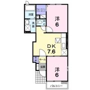 プロムナード モコB棟の間取り画像