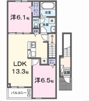 レジデンス グランアリビオの間取り画像