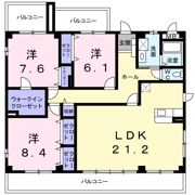 Wealth Craneの間取り画像