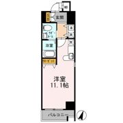カスタリア三宮の間取り画像