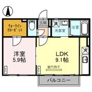 KOGA-KEYAKI ALLEYCLE Gの間取り画像