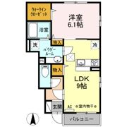 フォンティーヌOZ Ⅱの間取り画像