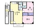 グランドールセレノAの間取り画像