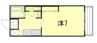 サンライフ市地Bの間取り画像