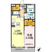 ボヌールメゾンの間取り画像