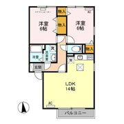 セジュールヤマトの間取り画像