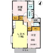 エクセレント藤の間取り画像