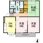 グランドゥール B棟の間取り画像