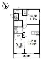ウィズハイム赤坂Ⅰの間取り画像