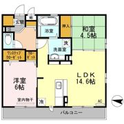 ソレアード嵯峨の間取り画像