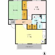 ジュネスコート B棟の間取り画像