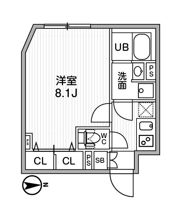 ALTERNA祐天寺の間取り画像