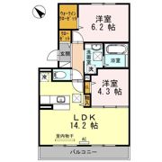 アンベリールの間取り画像