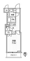 ｸﾞﾗﾝﾄﾞ神楽坂の間取り画像