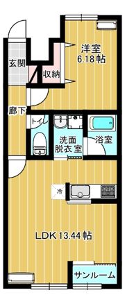 ドゥオの間取り画像