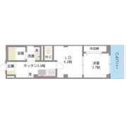 サンビューノ仲町台の間取り画像