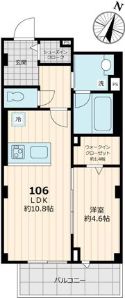 ノルデランテ篠崎の間取り画像
