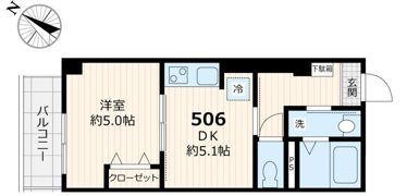 パークファミリア南篠崎の間取り画像
