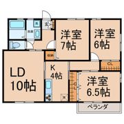 ハイツ浅井の間取り画像